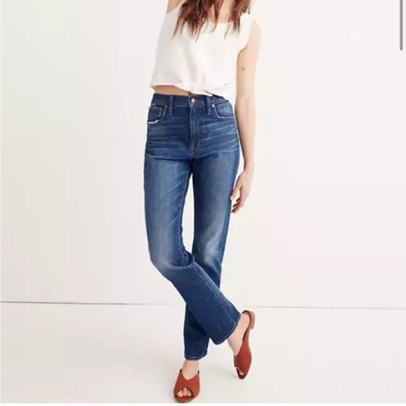 Madewell Denim - Madewell High-rise Slim Boyfriend Jean